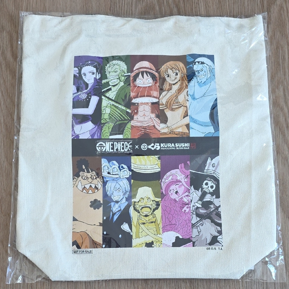 Onepiece Cream Tote Bag